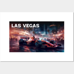 Las Vegas Formula One Grand Prix Posters and Art